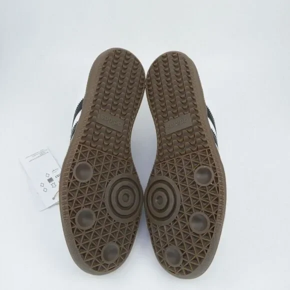 adidas Originals Women's US 6 Samba OG Trainers Youth 5 White/Black Men's US 5 - Picture 8 of 9